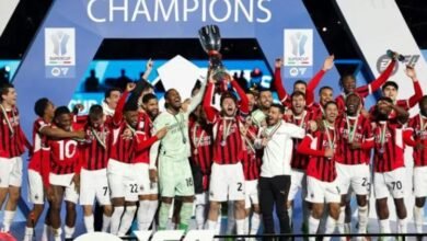 ميلان-يتوج-بكأس-السوبر-الإيطالي-بعد-فوز-مثير-على-جاره-إنتر