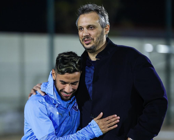 بترحيب-من-ممدوح-عيد.-ناصر-ماهر-يشارك-في-تدريبات-نادي-بيراميدز