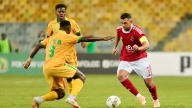الأهلي-يفوز-على-يانج-أفريكانز-بثنائية-تريزيجيه-في-دوري-أبطال-إفريقيا