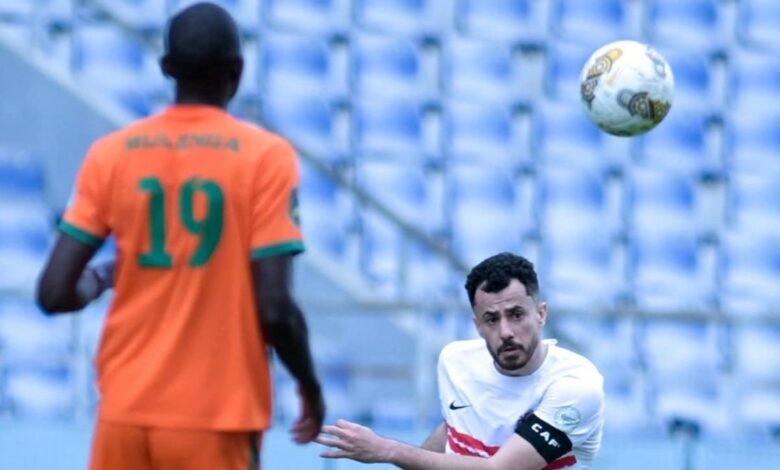 الشوط-الأول-ينتهي-سلبيا-بين-الزمالك-وزيسكو-يونايتد-بالكونفيدرالية