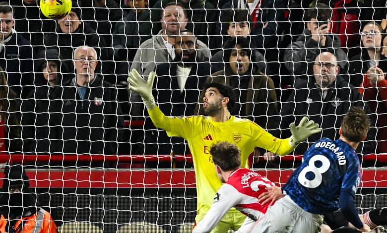 آرسنال-يسقط-في-فخ-التعادل-أمام-برينتفورد-في-الدوري-الإنجليزي