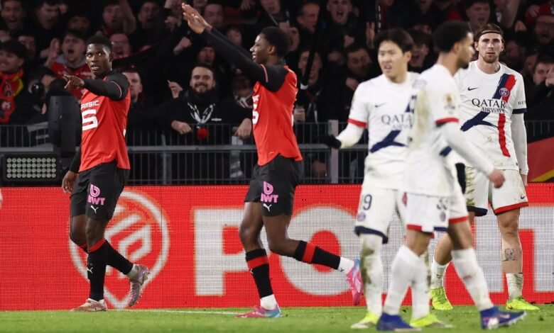 رين-يضرب-باريس-سان-جيرمان-بثلاثية-في-الدوري-الفرنسي