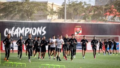الأهلي-يستأنف-تدريباته-استعداداً-لمواجهة-الجونة-في-الدوري