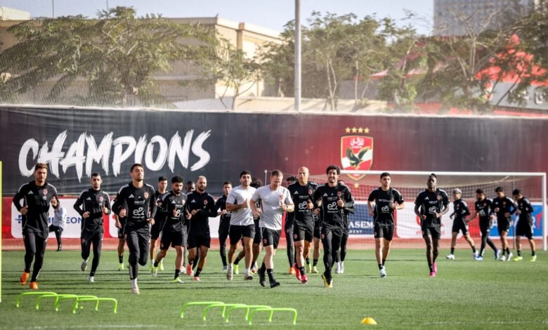 الأهلي-يستأنف-تدريباته-استعداداً-لمواجهة-الجونة-في-الدوري