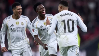 توقف-مباراة-ريال-مدريد-وبنفيكا-بعد-تعرض-فينيسيوس-لإساءة-عنصرية