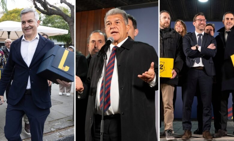 الذكاء-الاصطناعي-يتوقع-سيناريو-انتخابات-برشلونة.-لابورتا-في-الصدارة-والمعارضة-تقترب