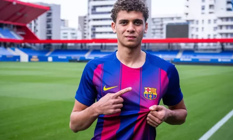 الصحف-الإسبانية-تشيد-بظهور-حمزة-عبد-الكريم-الأول-مع-برشلونة