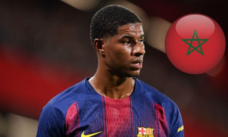 برشلونة-يضع-نجما-مغربيا-بديلاً-لراشفورد