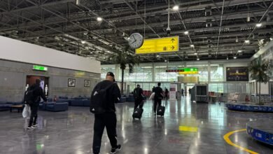 بعثة-الأهلي-تصل-مطار-القاهرة-بعد-الخسارة-من-الترجي