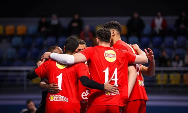 الأهلي-بطلا-لدوري-السوبر-للكرة-الطائرة