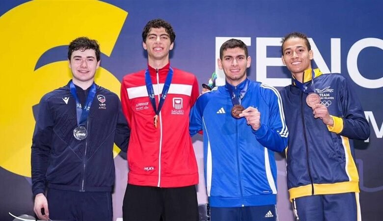 وزير-الشباب-والرياضة-يهنئ-يوسف-شامل-بذهبية-العالم-للسلاح-بالبرازيل