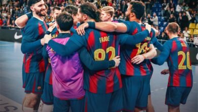 برشلونة-يتوج-بلقب-الدوري-الإسباني-لكرة-اليد-بمشاركة-سيف-الدرع