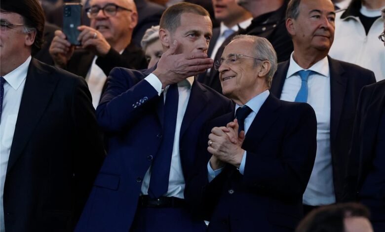 وفد-ريال-مدريد-يلتقي-تشيفرين-في-قمة-أوروبية-بعد-وداع-دوري-الأبطال