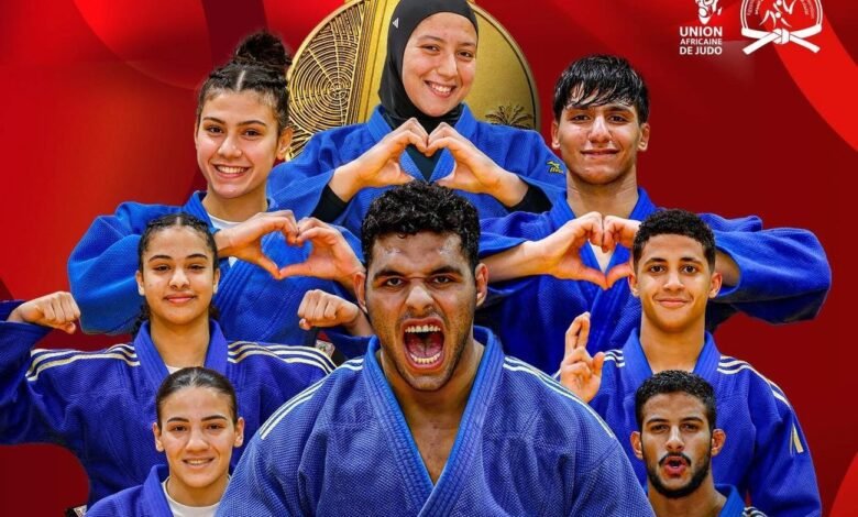 أبطال-مصر-يتوجون-بذهبية-إفريقيا-للجودو-بعد-الفوز-على-تونس-4-0