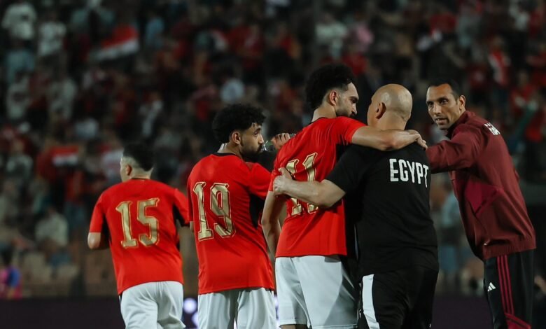 منتخب-مصر-يتدرب-في-الواحدة-صباحاً-استعداداً-لودية-البرازيل