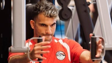 تدريبات-استشفائية-وبدنية-للاعبي-منتخب-مصر-بفندق-الإقامة