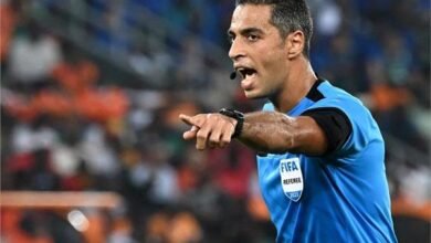 أمين-عمر-حكمًا-لمباراة-الزمالك-والاتحاد-السكندري-في-افتتاح-الدوري