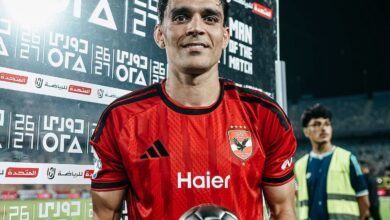 أشرف-بن-شرقي-أفضل-لاعب-في-مباراة-الأهلي-والشرقية-إنبي