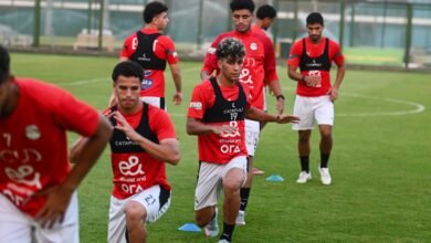 منتخب-الشباب-يواصل-استعداداته-لتصفيات-شمال-أفريقيا.-وشوقي-غريب-يجتمع-باللاعبين
