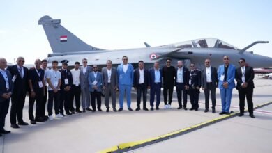 وفد-بيراميدز-يزور-معرض-العلمين-للطيران-والفضاء-في-يومه-الختامي