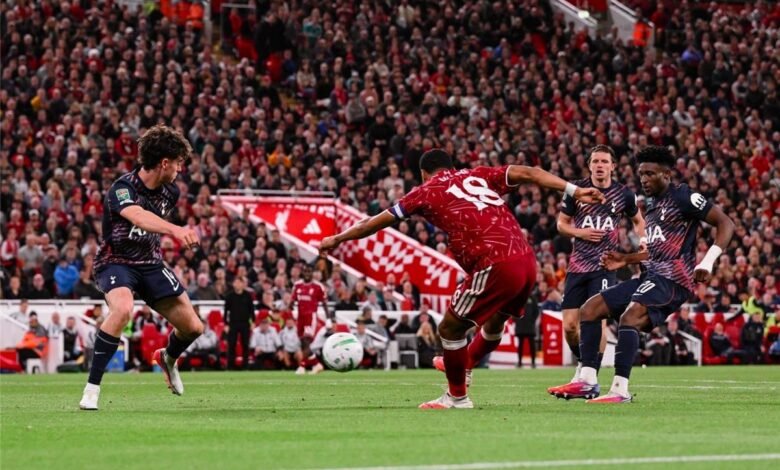 ليفربول-يقصي-توتنهام-من-كأس-كاراباو-بثلاثية-ويبلغ-دور-الـ16