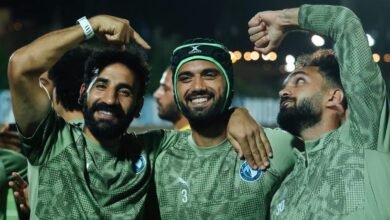 واقي-الرأس-يحمي-محمود-مرعي-في-تدريبات-بيراميدز-قبل-مواجهة-الشرقية-إنبي